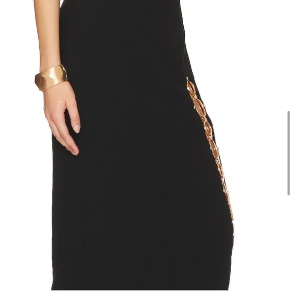 Cult Gaia Torielle Skirt in Black